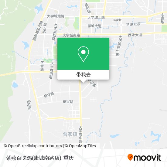 紫燕百味鸡(康城南路店)地图