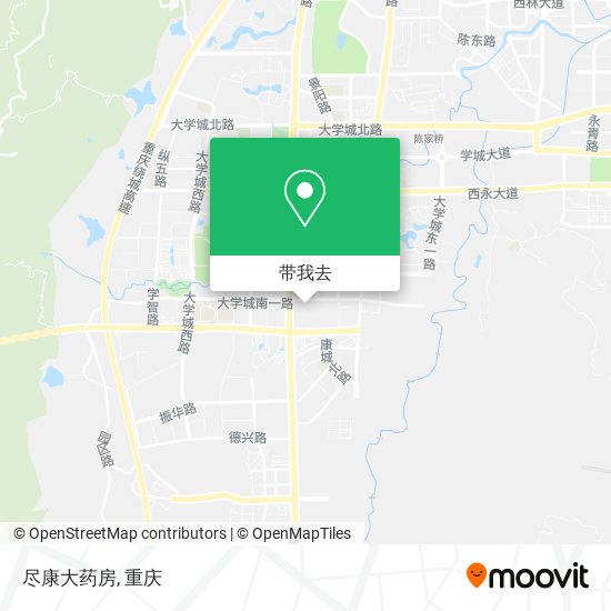 尽康大药房地图