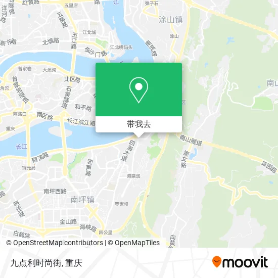 九点利时尚街地图