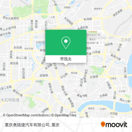 重庆奥陆捷汽车有限公司地图
