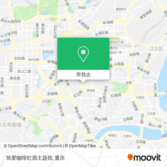 简爱咖啡红酒主题馆地图