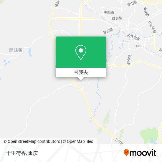 十里荷香地图