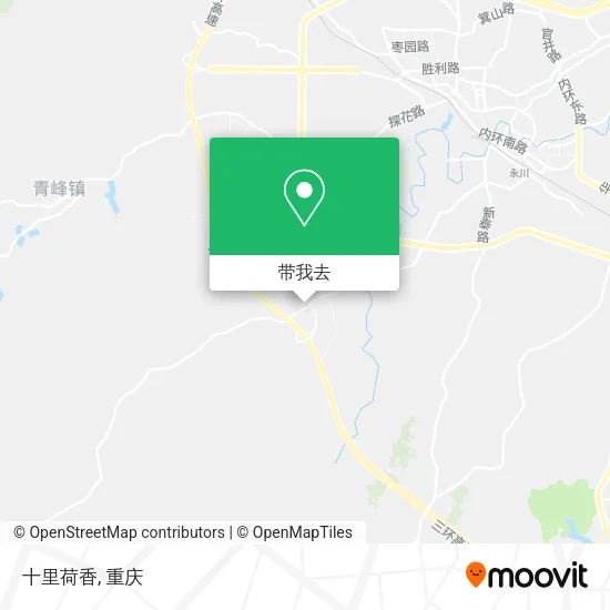 十里荷香地图