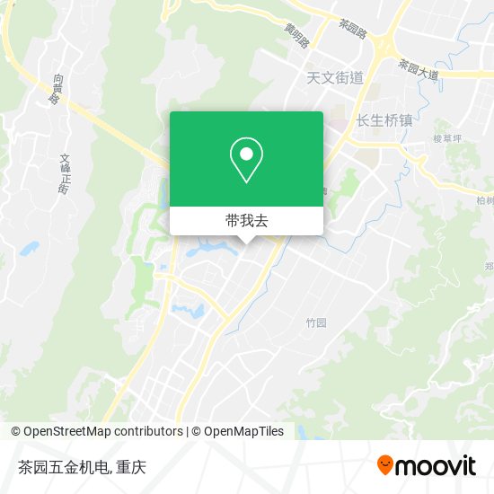 茶园五金机电地图