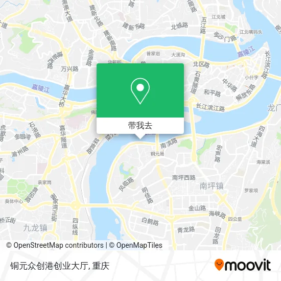 铜元众创港创业大厅地图