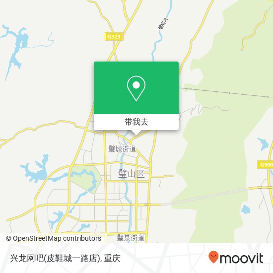 兴龙网吧(皮鞋城一路店)地图