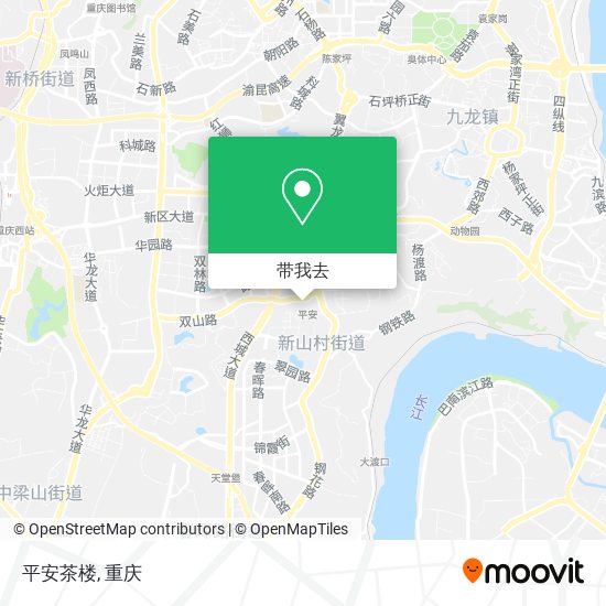 平安茶楼地图