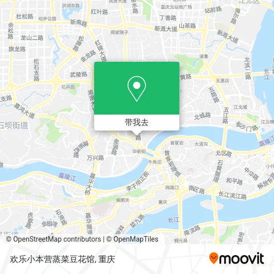 欢乐小本营蒸菜豆花馆地图
