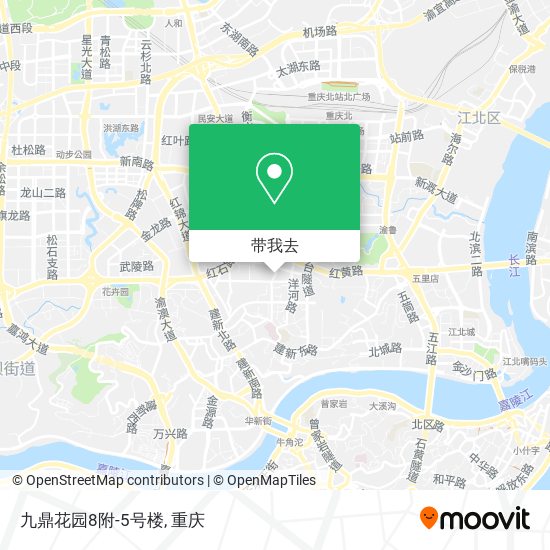 九鼎花园8附-5号楼地图