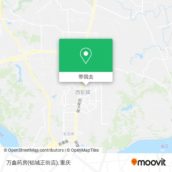 万鑫药房(铝城正街店)地图