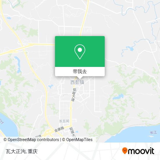 瓦大正沟地图