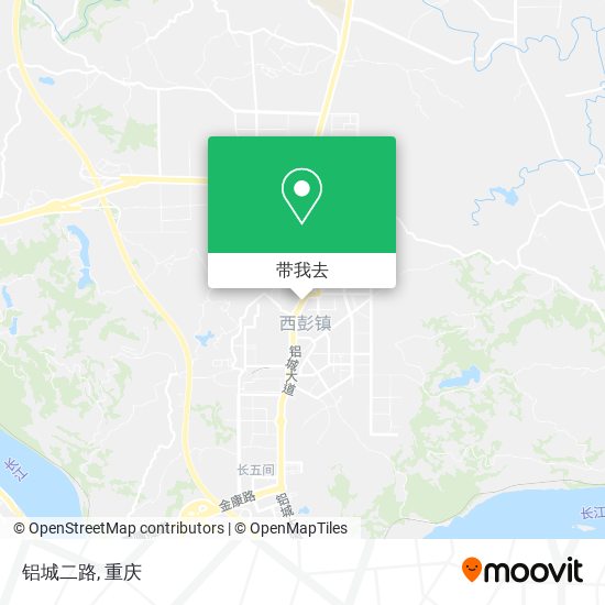 铝城二路地图