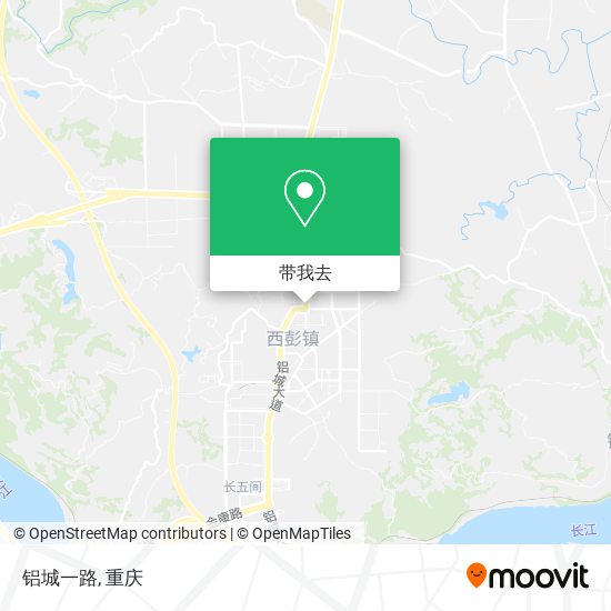 铝城一路地图