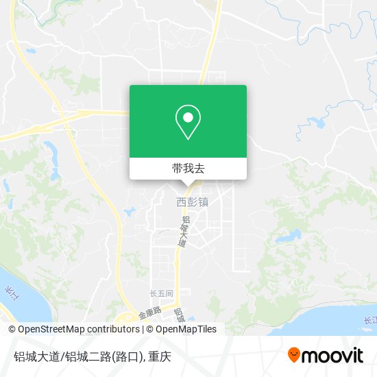 铝城大道/铝城二路(路口)地图