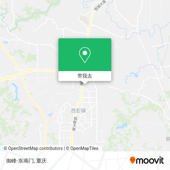 御峰-东南门地图