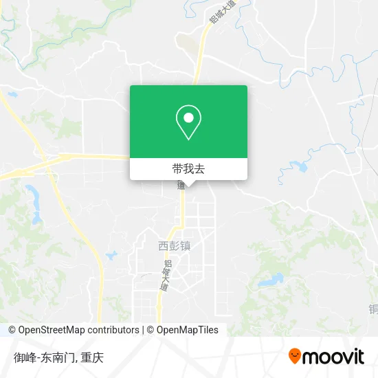 御峰-东南门地图