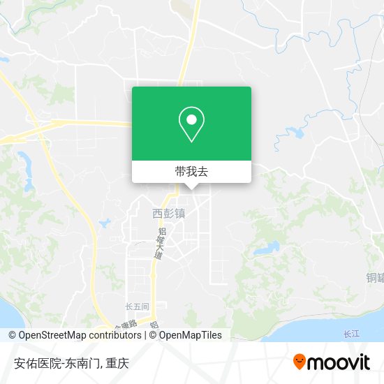 安佑医院-东南门地图