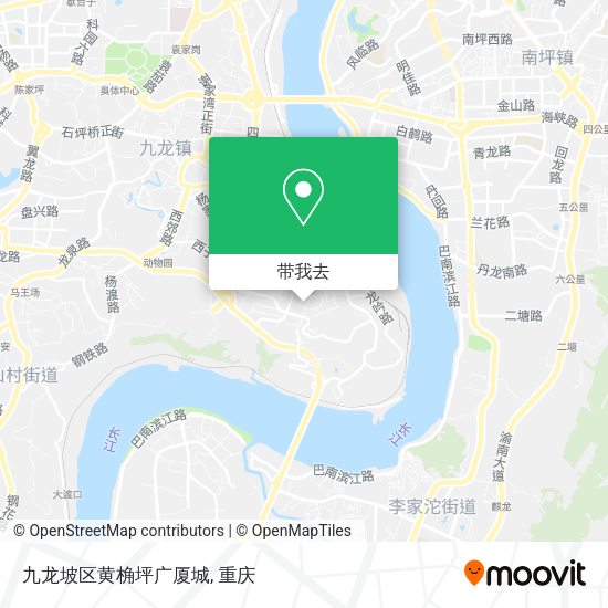 九龙坡区黄桷坪广厦城地图