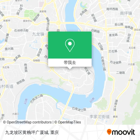 九龙坡区黄桷坪广厦城地图