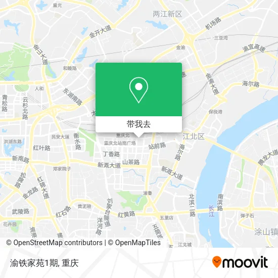 渝铁家苑1期地图