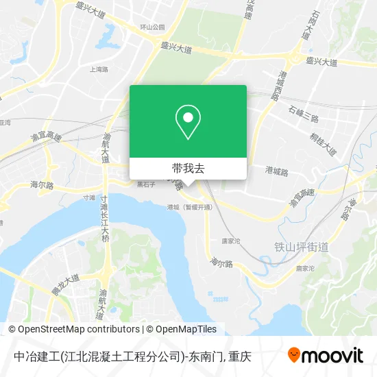 中冶建工(江北混凝土工程分公司)-东南门地图