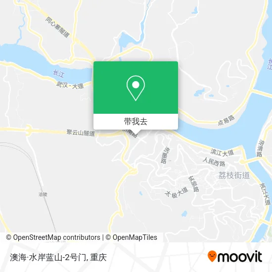 澳海·水岸蓝山-2号门地图
