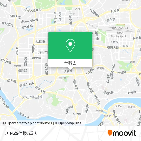 庆风商住楼地图