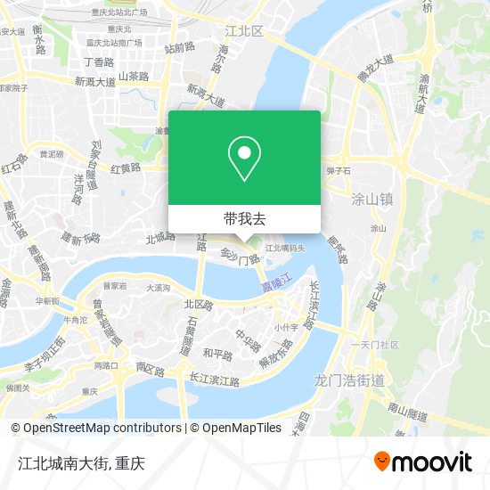 江北城南大街地图