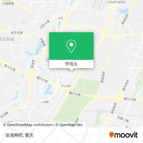 港潮网吧地图