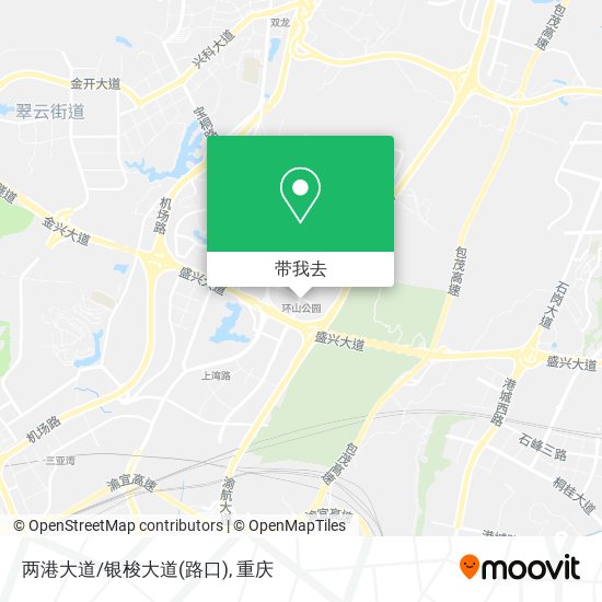 两港大道/银梭大道(路口)地图