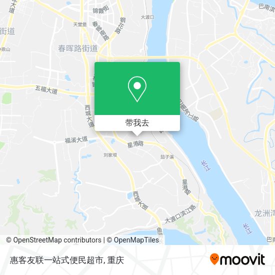 惠客友联一站式便民超市地图