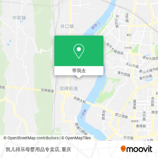 凯儿得乐母婴用品专卖店地图