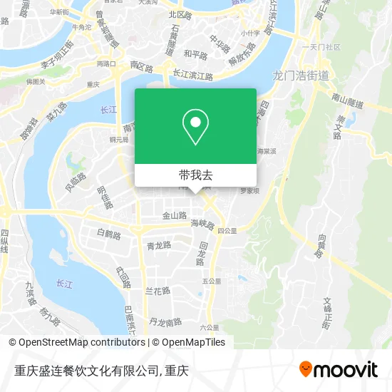 重庆盛连餐饮文化有限公司地图