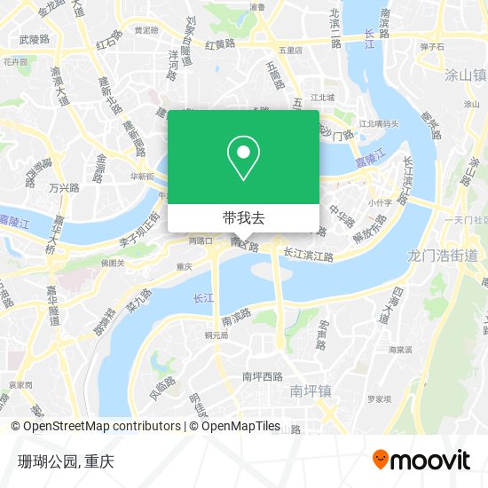 珊瑚公园地图