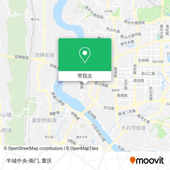 半城中央-南门地图