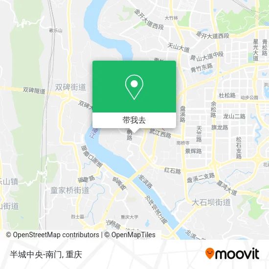 半城中央-南门地图