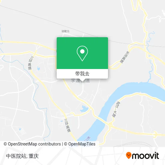 中医院站地图