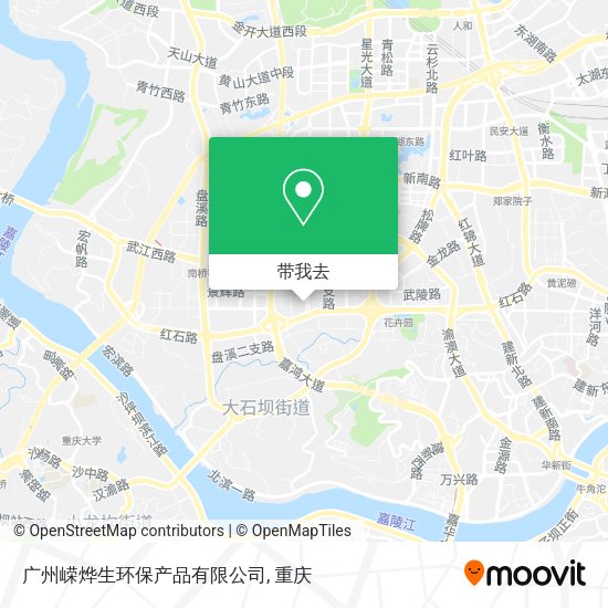 广州嵘烨生环保产品有限公司地图