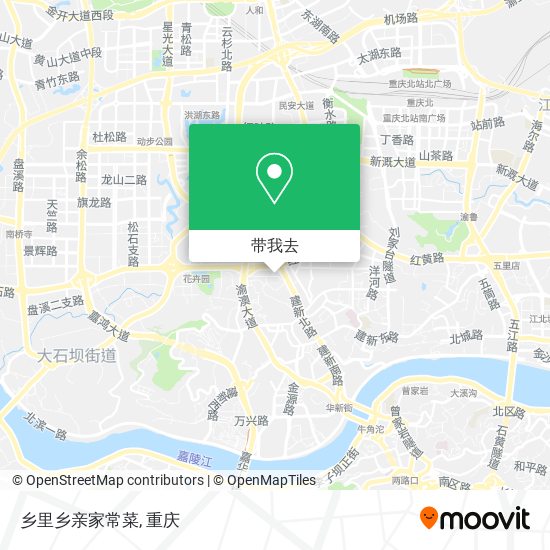 乡里乡亲家常菜地图
