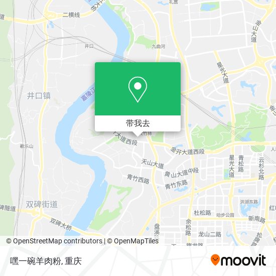 嘿一碗羊肉粉地图