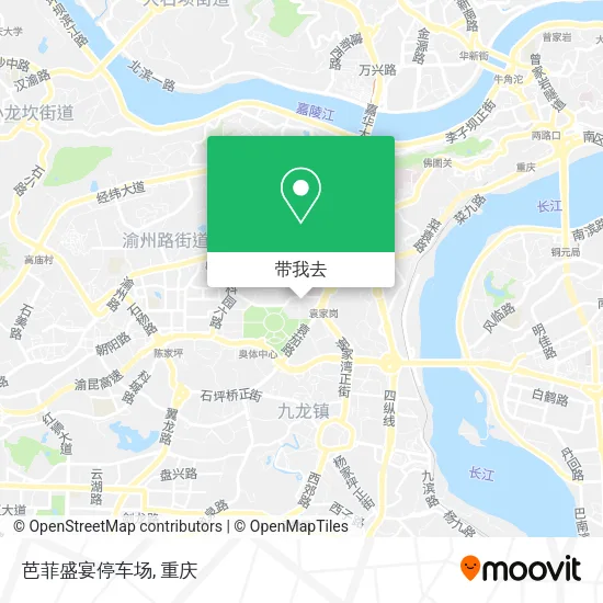 芭菲盛宴停车场地图