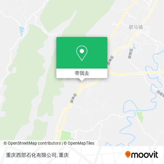 重庆西部石化有限公司地图