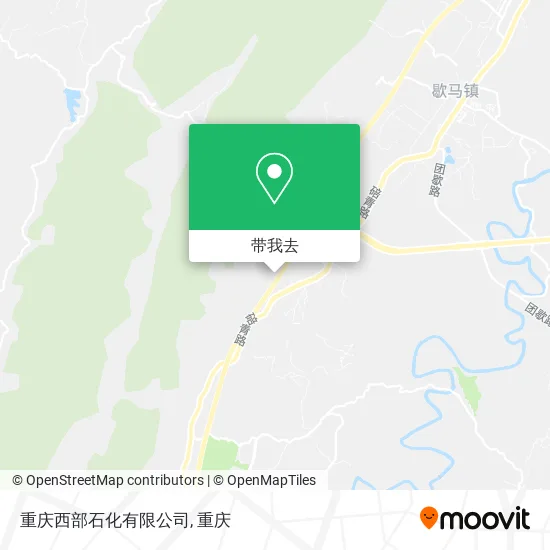 重庆西部石化有限公司地图