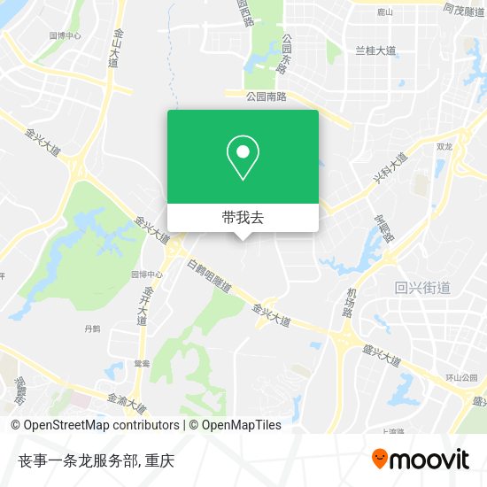 丧事一条龙服务部地图