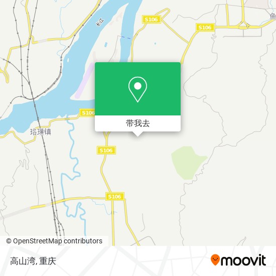 高山湾地图
