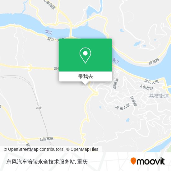 东风汽车涪陵永全技术服务站地图