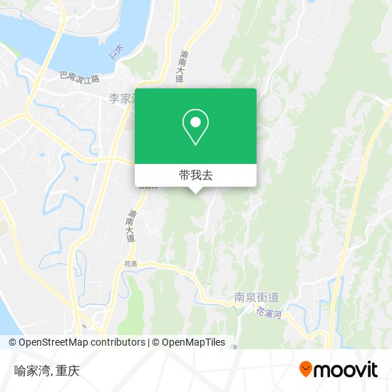喻家湾地图
