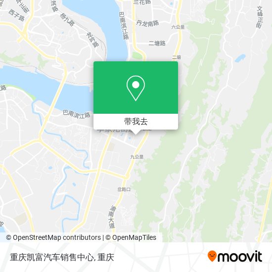 重庆凯富汽车销售中心地图