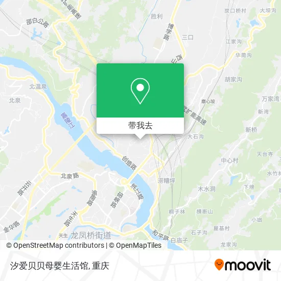 汐爱贝贝母婴生活馆地图