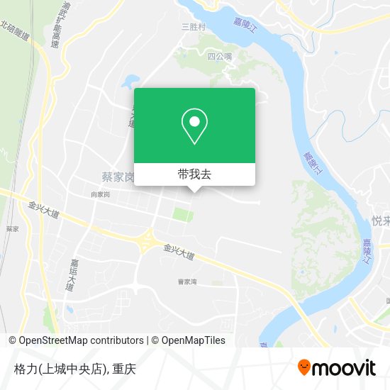 格力(上城中央店)地图